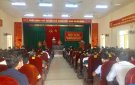 Đảng bộ xã Thạch Lập đã tổ chức hội nghị triển khai, học tập, quán triệt nghị quyết đại hội XIII của Đảng